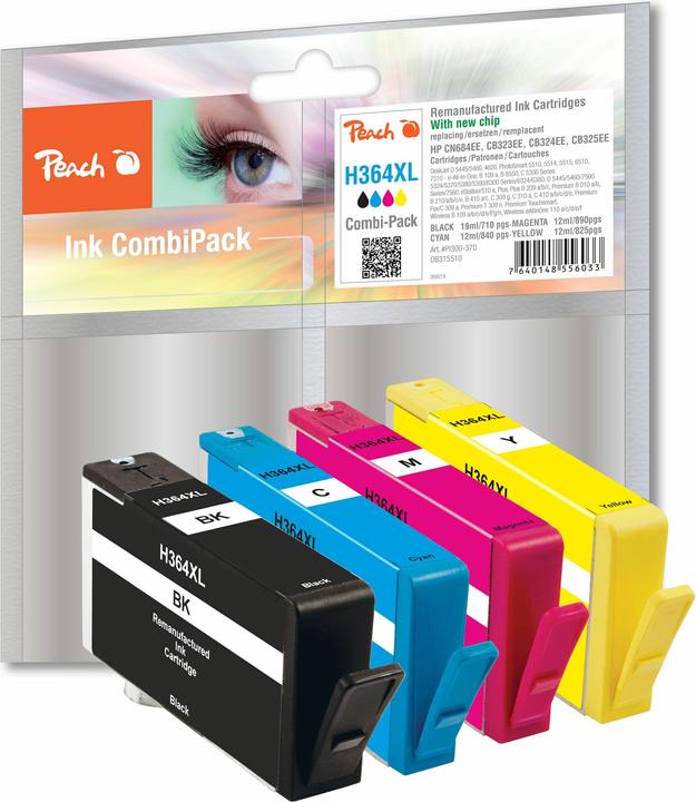 Produktbild Peach 364XL Multipack (M, C, Y, BK)