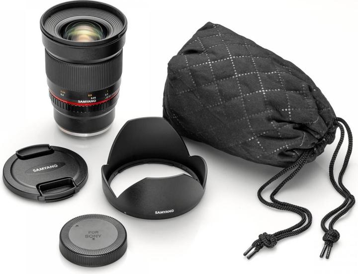 Actual product image Samyang 16mm F2.0 Fuji X (Fujifilm X, APS-C / DX)