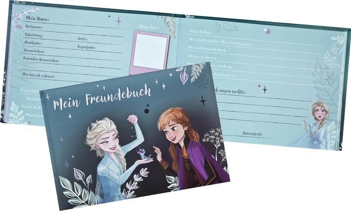 Produktbild Undercover Frozen Freundebuch A (A5, Harter Einband)
