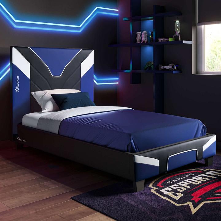 Actual product image X Rocker Xrocker Cerberus Mkii Gaming Bed Blue (90 x 190 cm)