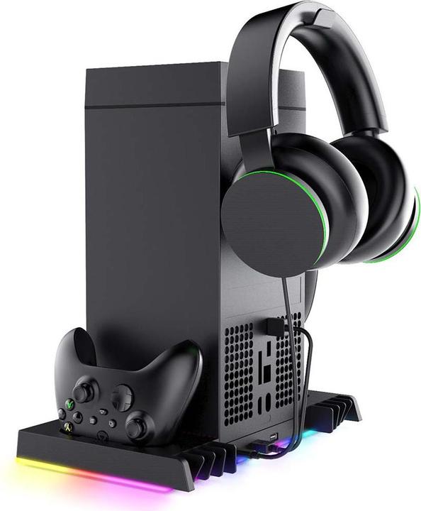 Actual product image - iPega XBX024S Multifunctional Charging RGB Stand with Cooling for Xbox