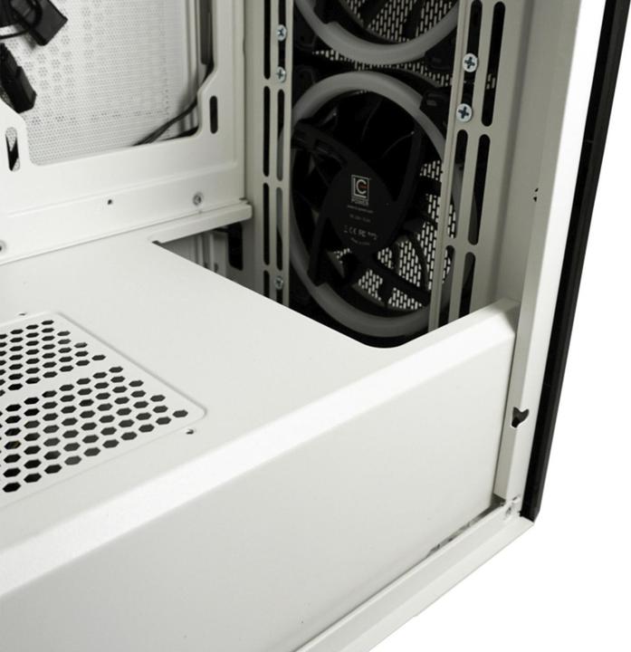 Image du produit LC-Power Boîtier Gaming 805BW Holo-1 X RGB noir/blanc retail (E-ATX, ATX, mATX, Mini-ITX)