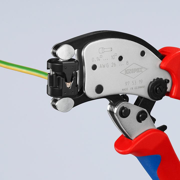 Produktbild Knipex Selbsteinst. Crimpzange f.Aderendhülsen (200 mm)