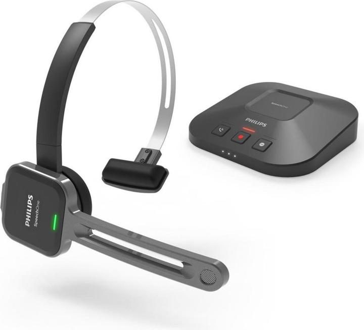 Philips SpeechOne Diktier-Headset (drahtlos) ohne Fernbedienung (PSM6300) (8 GB)
