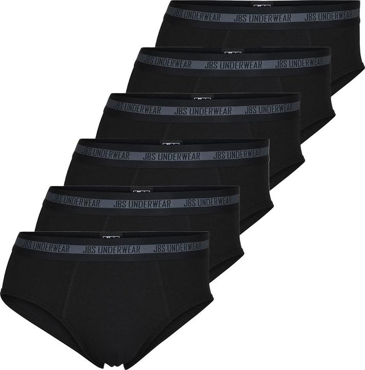 Immagine prodotto JBS Confezione da 6 slip midi / mutande in bambù (L, confezione da 6)