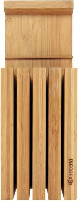 Produktbild Kyocera Bamboo Knife Block + WHWH Set