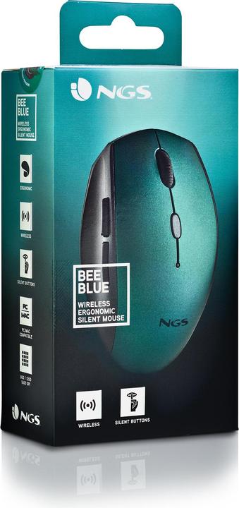 Produktbild NGS Souris Sans Fil Bee (Bleu) (Kabellos)