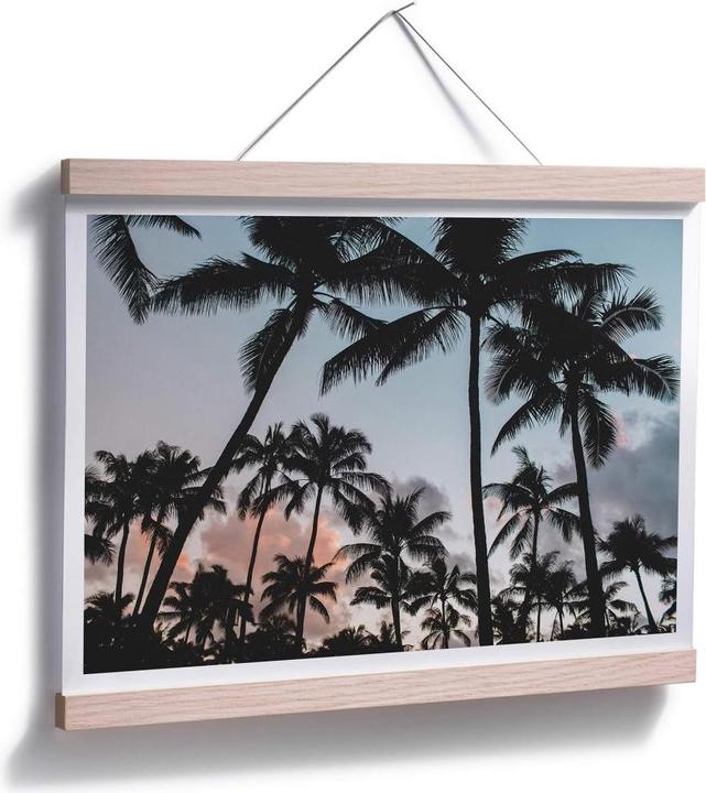 Produktbild Trenddeko Sunset and Palms (50 x 40 cm)