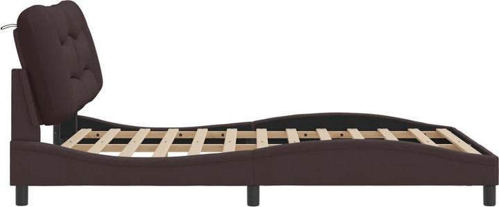 Actual product image VidaXL Bed frame with LED fabric (120 x 200 cm)