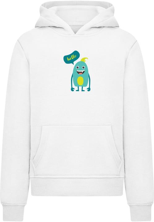 Immagine prodotto Merchcode Kids Monster Hello - Basic Hoody - 184947 (158, 164)