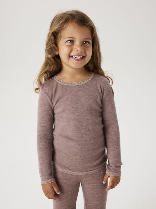 Actual product image Name it Nmfwang Wool Needle Ls Top Solid Noos (92)
