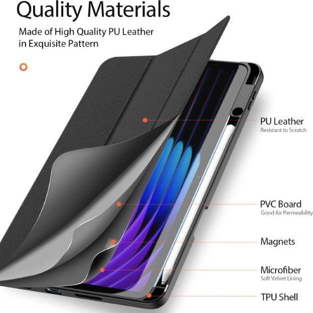 Image du produit Dux Ducis Domo Series Étui en cuir pour livres (Xiaomi Pad 7 Pro, Xiaomi Pad 7)