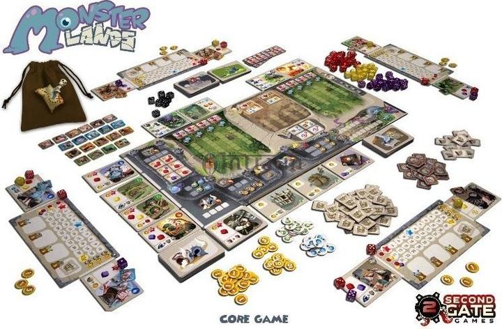 Produktbild Second Gate Games Monster Lands (Französisch)