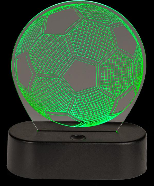 Produktbild TOP 3D Lampe Fussball