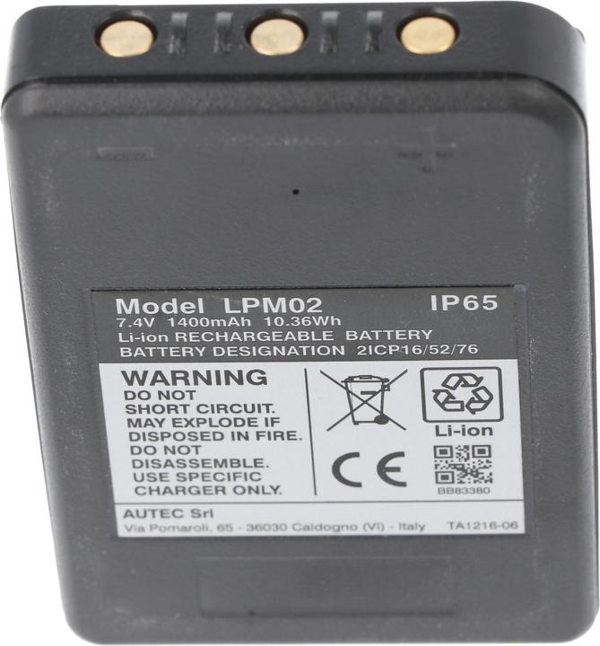 Image du produit AccuCell Akku autec LPM02 AIR, DYNAMIC, MJ, MK (7.20 V, 1400 mAh)