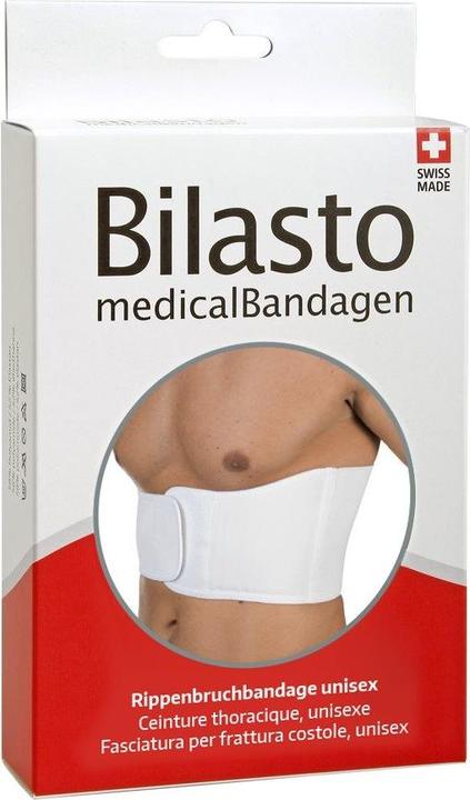 Produktbild Bilasto Uno Rippenbruchbandage XL weiss Unisex (XL)