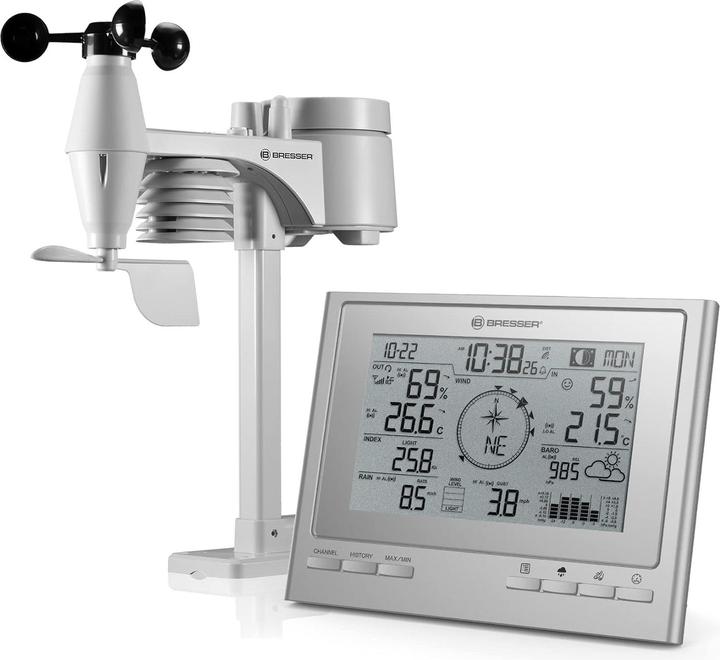 Produktbild Bresser Funk Wetterstation - 7-in-1 Wetter-Center ClimateScout