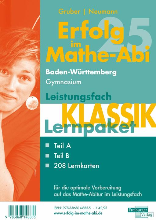Produktbild Erfolg im Mathe-Abi 2025 Lernpaket Leistungsfach 'Klassik' Baden-Wrttemberg Gymnasium (Deutsch, Helmut Gruber, Robert Neumann, 2024)