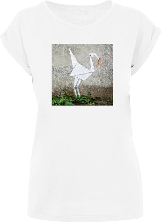 Immagine prodotto Merchcode Maglietta da donna Origami Bird - 112003 (S)