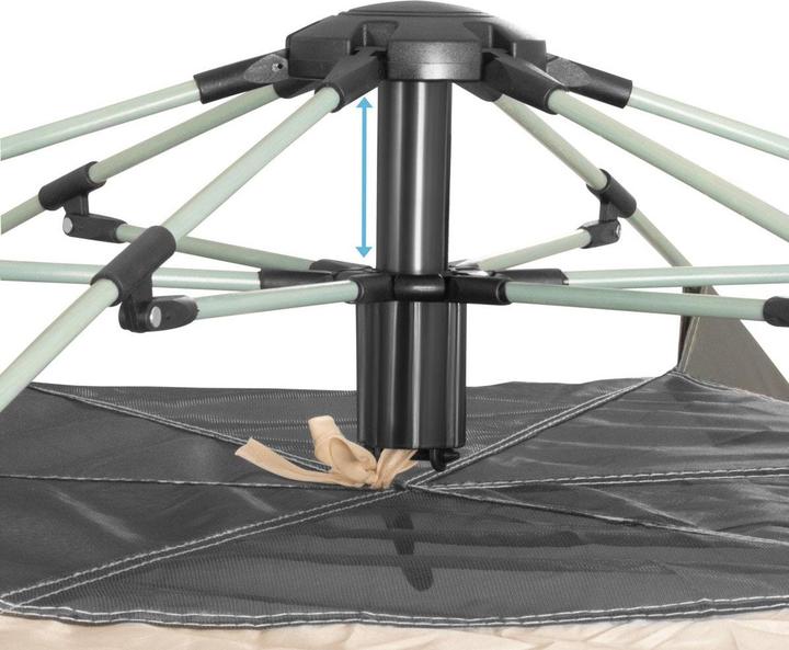 Produktbild Stahlwerk Campingzelt Z-210 ST 210 x 160 cm selbstaufbauendes Pop-Up-Zelt (2.30 kg, 2 Personen)