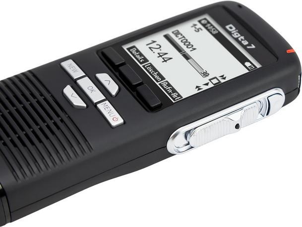 Produktbild Grundig Digta 7 Digitales Diktiergerät - Type 702 (2 GB)