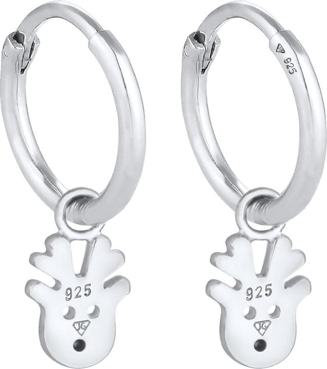 Image du produit Elli cerf, Noël (Cristal de verre, Argent sterling 925)
