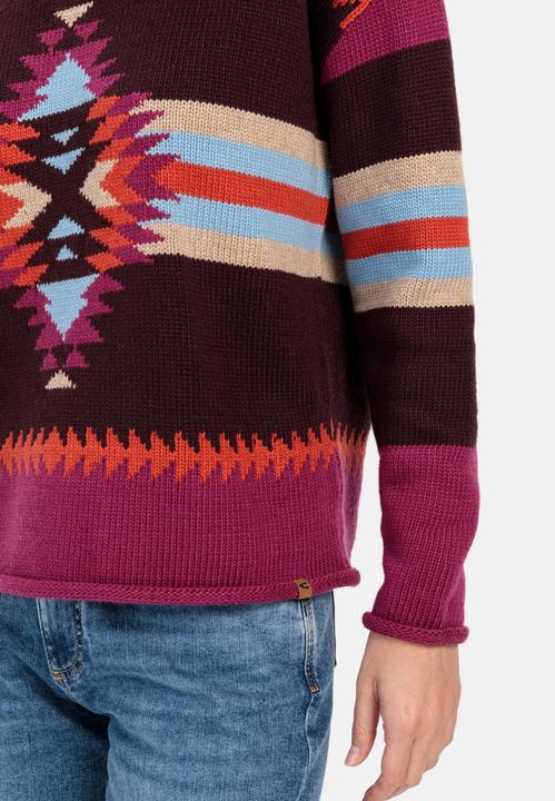 Actual product image Camel Active Knitted jumper with integrated patterns (L)
