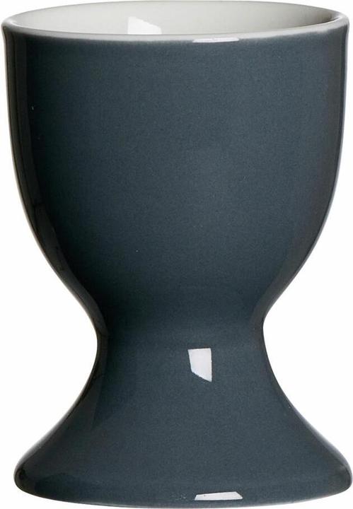 Ritzenhoff & Breker Coquetier DOPPIO ANTHRAZIT en porcelaine, lavable au lave-vaisselle, hauteur : 60 mm (1 x)