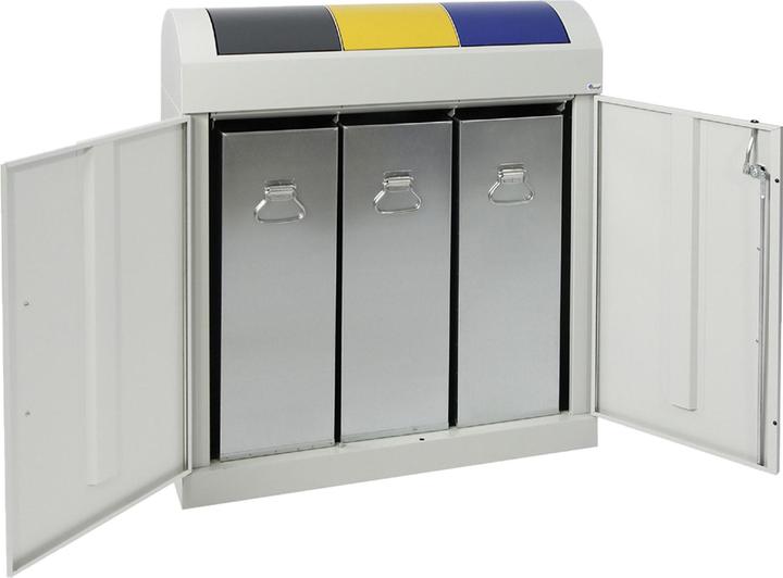 Image du produit kaiserkraft Système de collecte et de tri des matières recyclables (135 l)