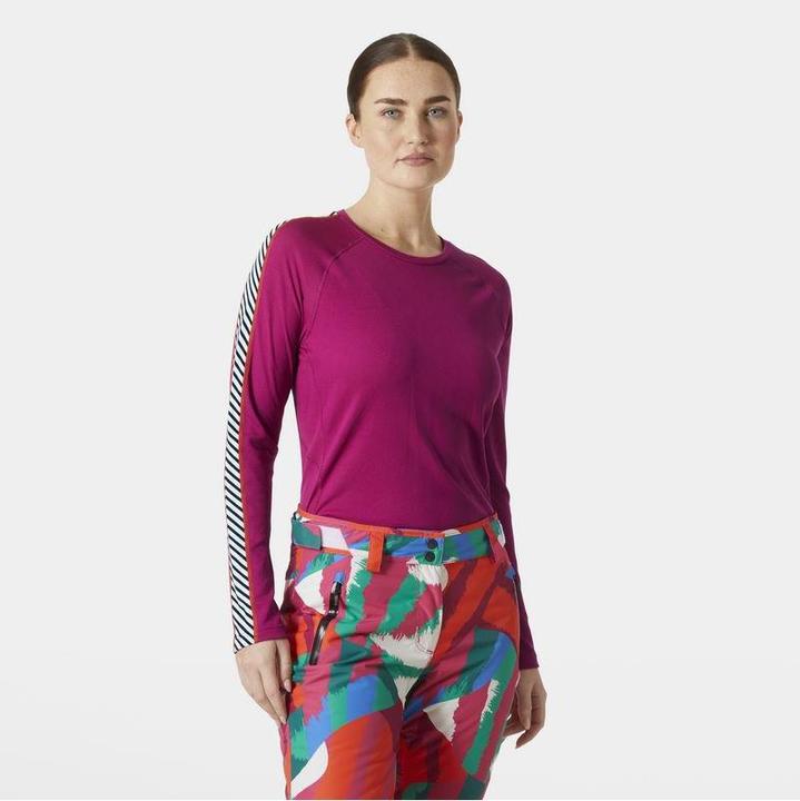 Actual product image Helly Hansen Lifa Active – T-Shirt mit Rundhalsausschnitt und Streifen (XS)