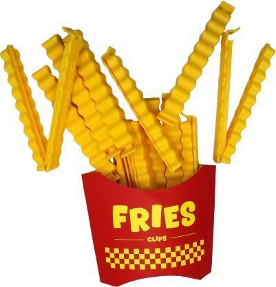Image du produit Mad Monkey Clips de fermeture "Frites (1 x)