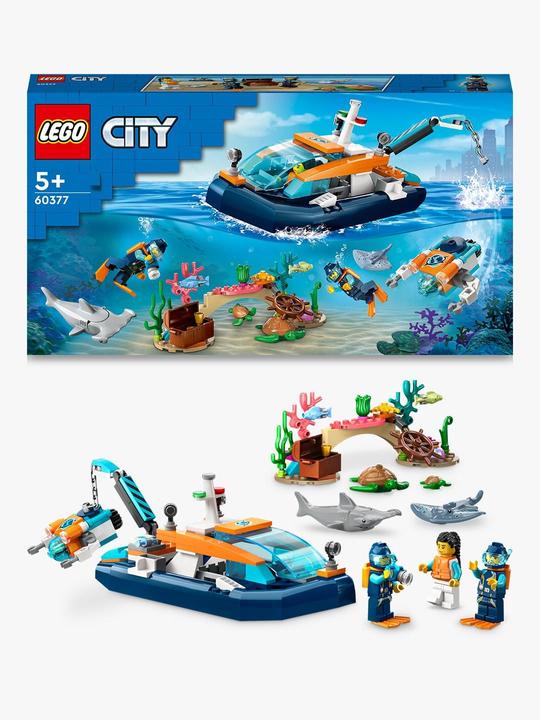 Produktbild LEGO Meeresforscher-Boot (60377, LEGO City)
