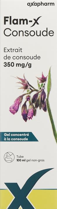 Actual product image Axapharm Comfrey gel (1 x, 100 ml, 123 g)
