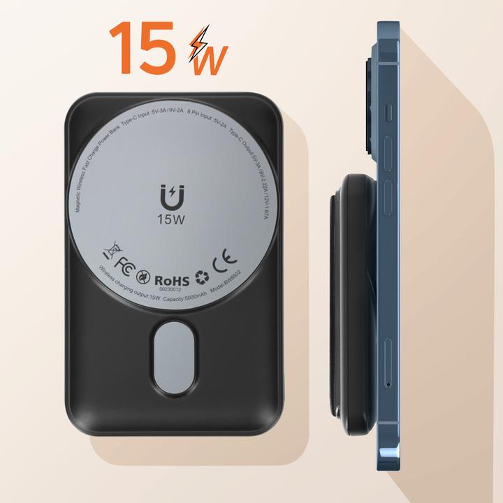 Immagine prodotto LinQ BW8502 Powerbank MagSafe da 5.000mAh (5000 mAh)
