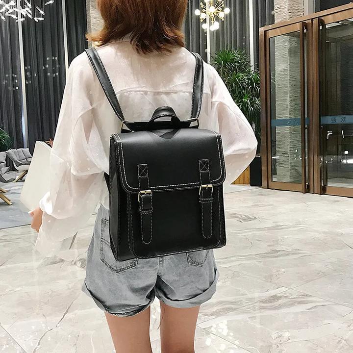 Immagine prodotto Only-Bags.Store Borsa vintage in pelle Pu Zaino Moda Satchel Alta qualità Borsa a tracolla per il tempo libero