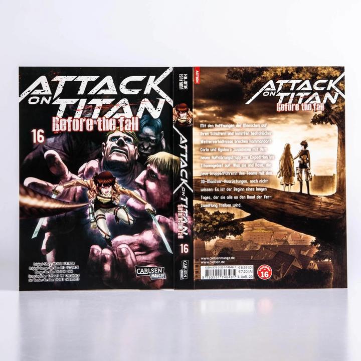 Produktbild Attack on Titan - Before the Fall 16 (Deutsch, Hajime Isayama, 2020)