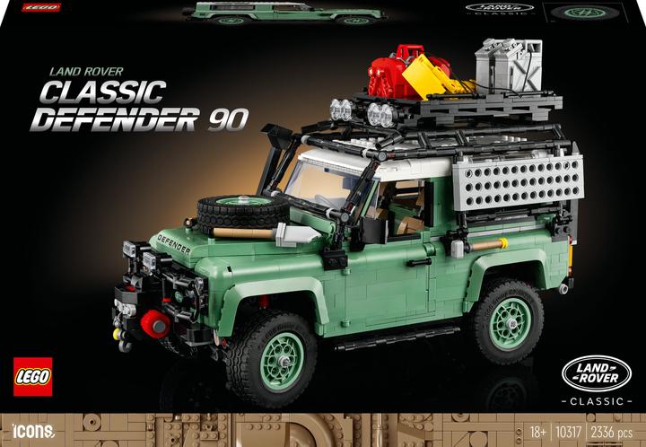 Productafbeelding LEGO Iconen Klassieke Land Rover Defender 90 10317 (10317, LEGO Icons, LEGO Zeldzame Sets)