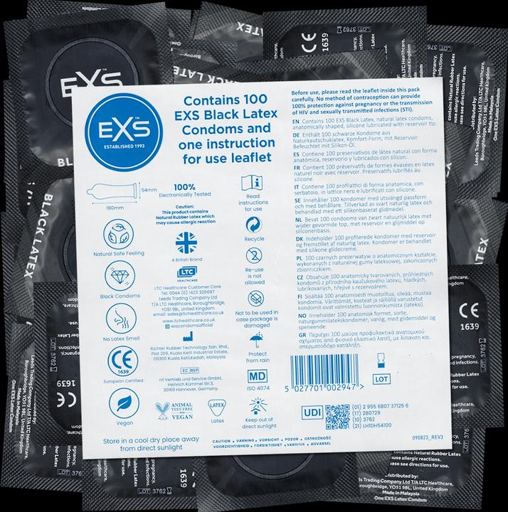Produktbild EXS Black Latex (100 Stk.)
