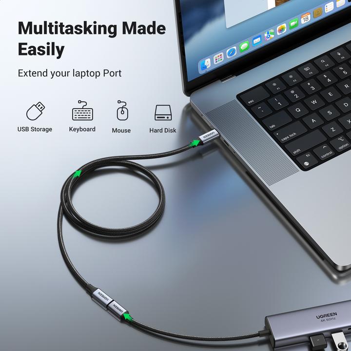 Immagine prodotto Ugreen Cavo dati da USB-C a USB-A 3.0 3A (1 m, USB 3.0)