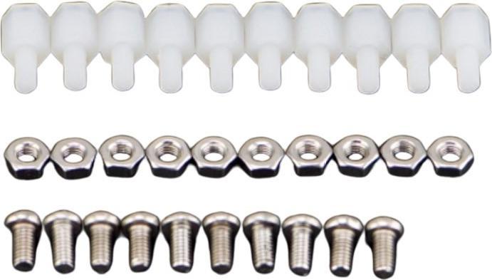 Immagine prodotto DFRobot Set di bulloni distanziatori in nylon M3x6mm 10 pezzi