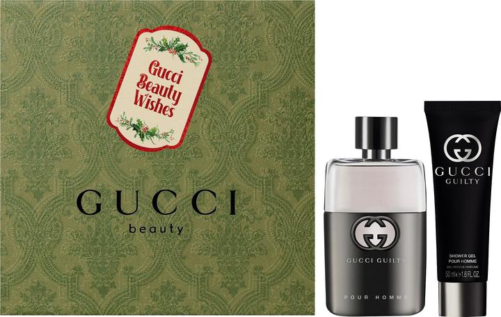 Actual product image Gucci Christmas 2022 Eau de Toilette 50 / Shower Gel 50 (Eau de toilette, 50 ml)