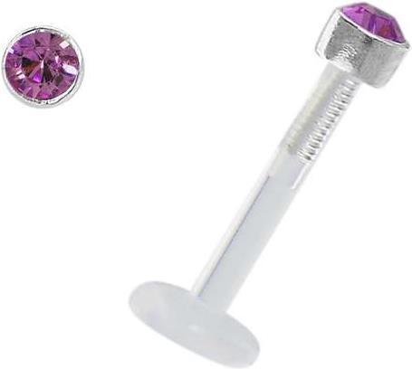Immagine prodotto Bijouteria Piercing (Bioplastica, Argento 925, Cristallo Swarovski)