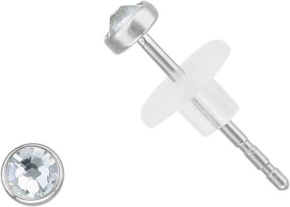 Bijouteria Ohrstecker (Edelstahl, Kristall, PVC)