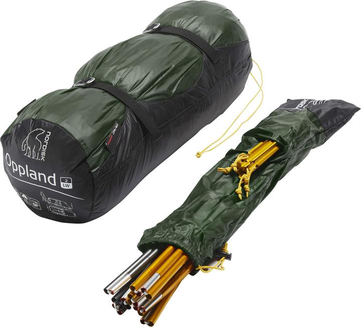 Image du produit Nordisk Oppland 2 LW Tent (Tente tunnel, 1.85 kg, 2 personnes)