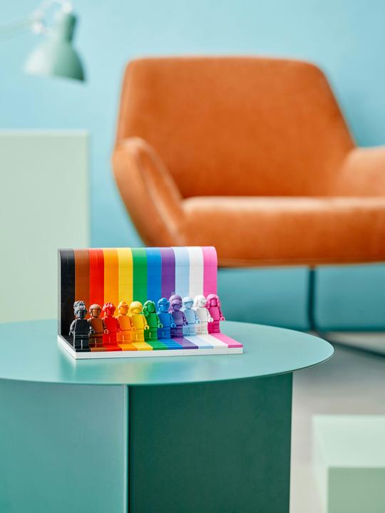 Produktbild LEGO Jeder ist besonders (40516, LEGO Seltene Sets, LEGO Architecture)