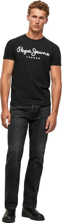 Actual product image Pepe Jeans Original Stretch T-Shirt Short Sleeve Black (L)