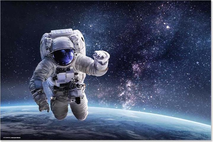 CoverYourDesk Schreibtischunterlage Astronaut (60 x 40 cm)