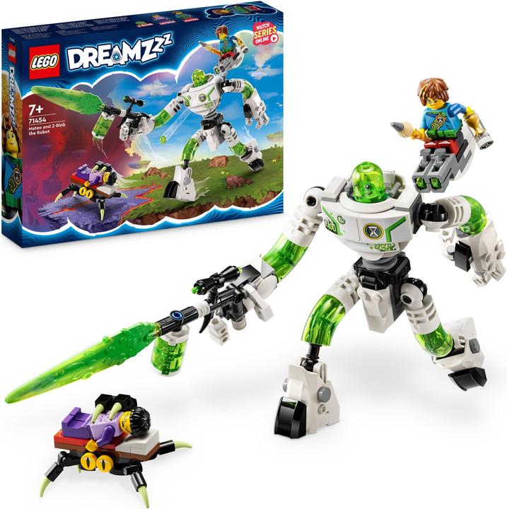 Produktbild LEGO Mateo und Roboter Z-Blob (71454, LEGO Dreamzzz)