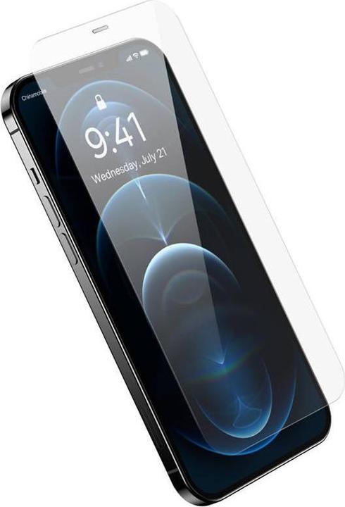 Image du produit Baseus Verre trempé HD Schott avec filtre anti-poussière pour iPhone 12 Pro Max (1 pièce(s), Apple iPhone 12 Pro Max)