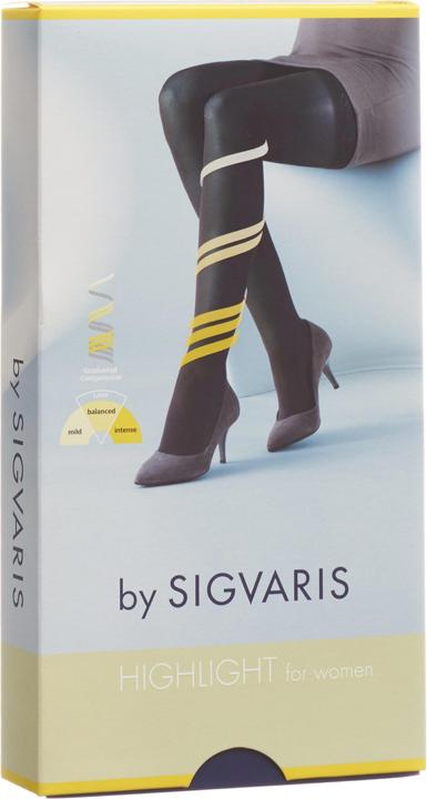 Sigvaris Highlight Women A-D normal geschlossen black